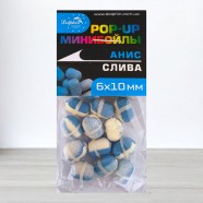 Бойли Dolphin Pop-Ups з гумкою, 6 Х 10мм, Аніс-Слива